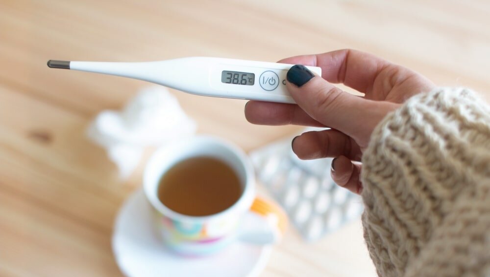 ГРИПП, ОРВИ, болезнь, градусник, температура, лекарства, лечение