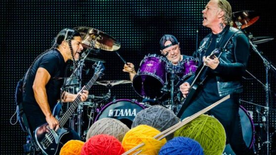 Можно ли связать шарф за время хэви-метал композиции