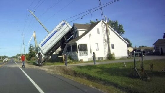 Самое грациозное ДТП в истории