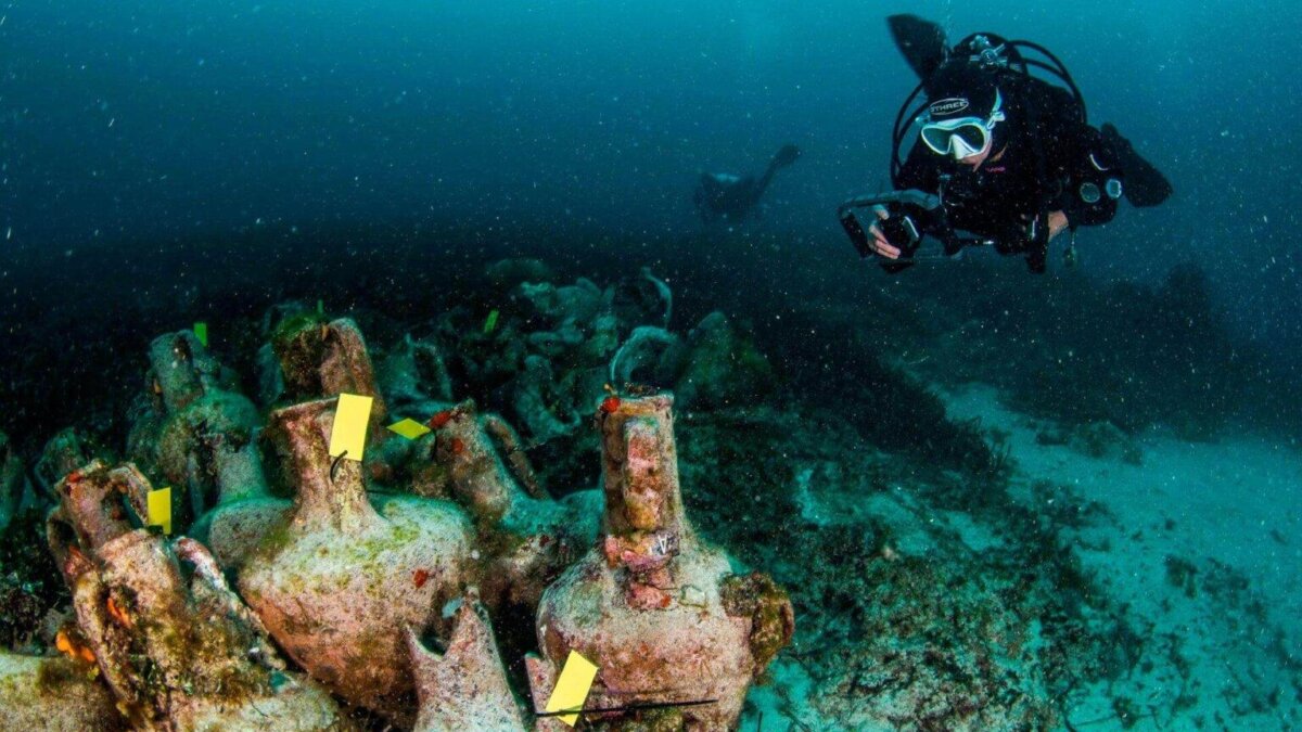 Подводный музей в Греции