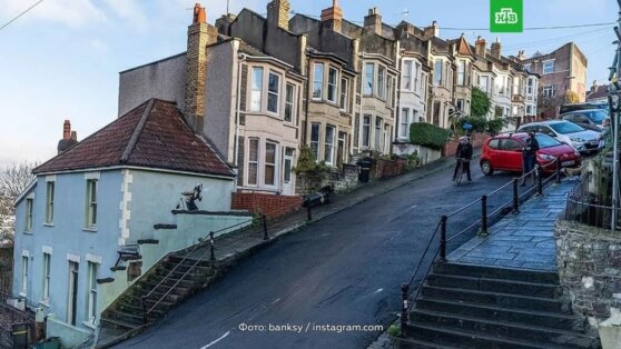 Британка отказалась продавать свой дом после появления граффити Бэнкси