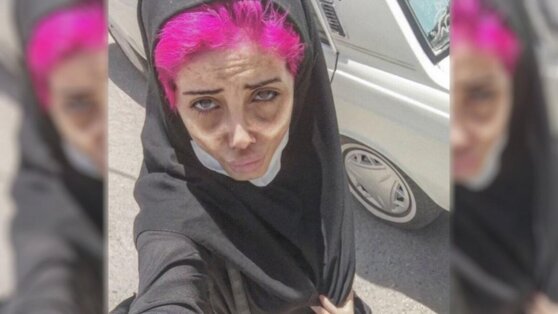 «Иранская Анджелина Джоли» вышла на свободу после приговора к 10 годам тюрьмы