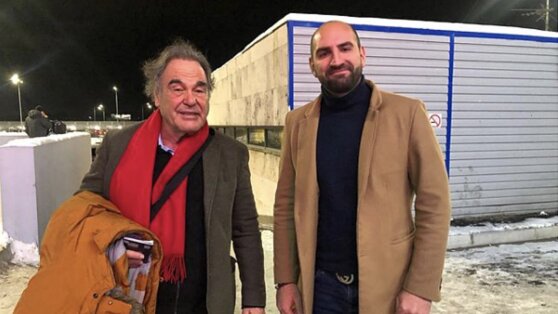 В Заполярье приехал режиссер Оливер Стоун