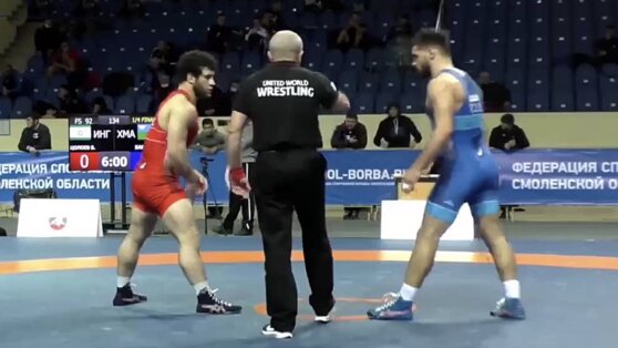 Российские борцы устроили потасовку на чемпионате страны Российские борцы устроили потасовку на чемпионате страны