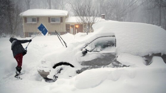 Соцсеть назвала средние цены на услугу «откопать автомобиль»