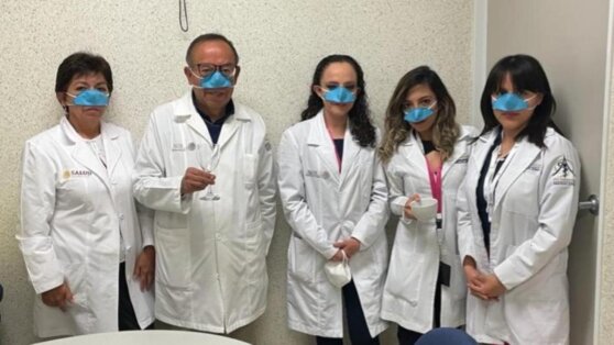 В Мексике сделали маски от коронавируса для носа