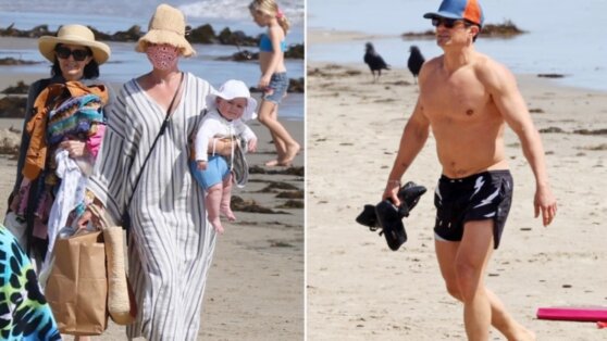 Кэти Перри впервые показала лицо дочери от Орландо Блума