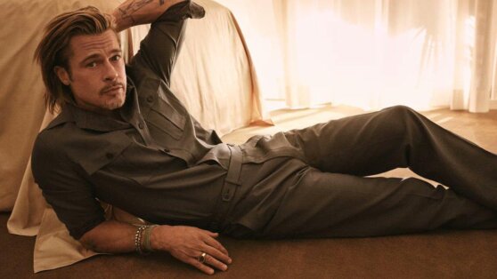 Брэд Питт вместе с модным домом Brioni создал свою коллекцию