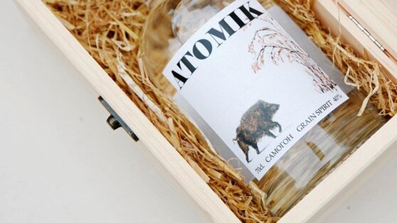 На Украине конфисковали водку из Чернобыля