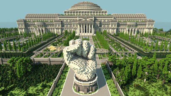 Библиотека в Minecraft обошла все правила цензуры Библиотека в Minecraft обошла все правила цензуры