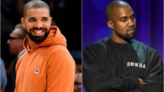 Война между Канье Уэстом и Дрейков вновь разгорается