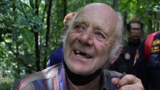 Пенсионер заблудился в кишащих змеями джунглях
