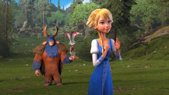 В США покажут российский мультфильм «Бука. Мое любимое чудище»