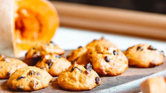 Рецепт тыквенного печенья с корицей и имбирем