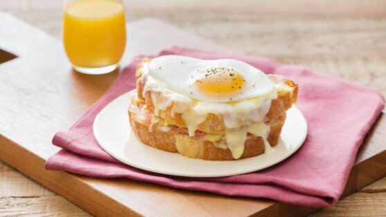 Завтрак по-французски «Крок-мадам»