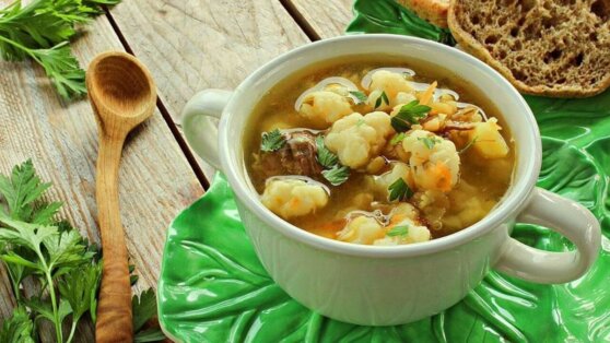Как приготовить щи с цветной капустой