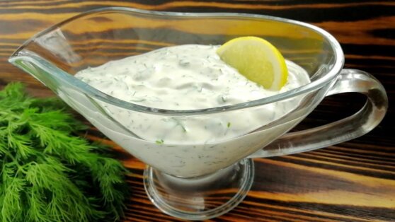 Сливочный соус с укропом: простой рецепт