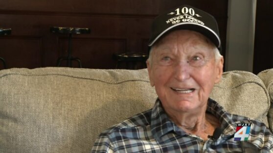 100-летний ветеран Второй мировой войны назвал свой секрет долголетия