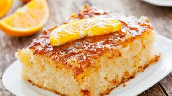 К новогоднему столу: праздничный апельсиновый пирог от шеф-повара
