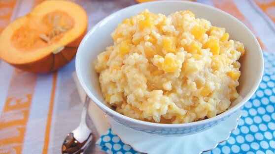 Рисовая каша с тыквой: простой рецепт на завтрак