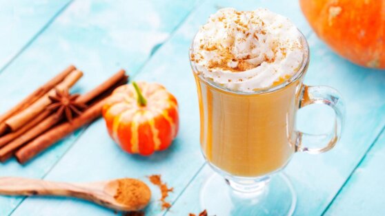 Горячий молочный коктейль с тыквой и пряностями: простой рецепт