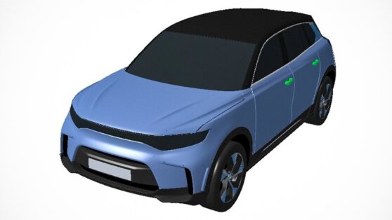 Концерн «Алмаз-Антей» запатентовал дизайн электрического кроссовера