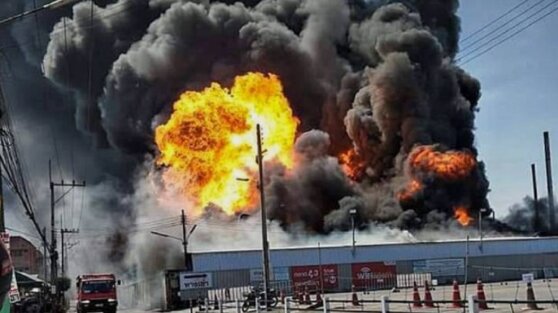 Недовольная поведением босса женщина подожгла нефтяной склад