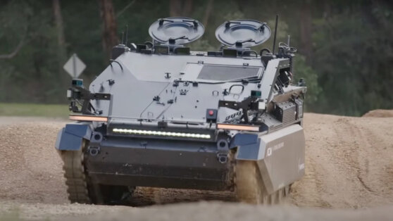 В Германии создан автономный робот-броневик