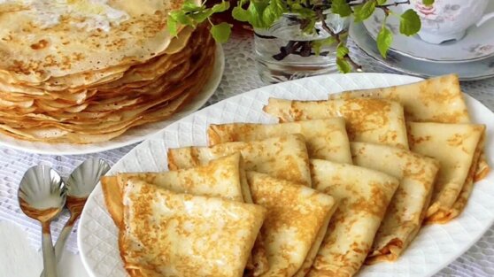 Блинчики с корицей: рецепт вкусного завтрака