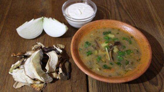 Рецепт грибной юшки по-закарпатски