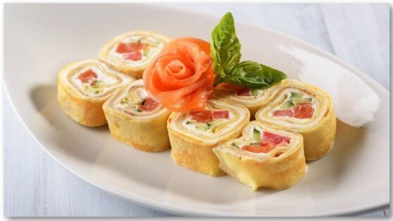 Как приготовить роллы с семгой