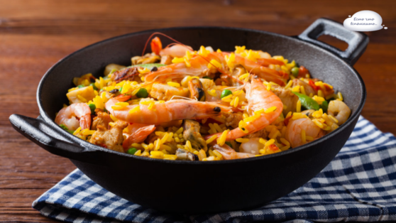 Рецепт паэльи классической с морепродуктами