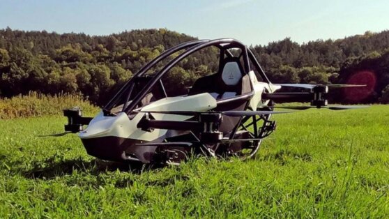 Продажи летающего автомобиля Jetson One стартовали в Швеции