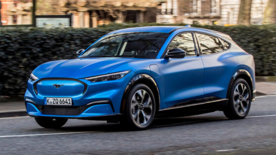 Ford Mustang Mach-E назвали электрокаром года