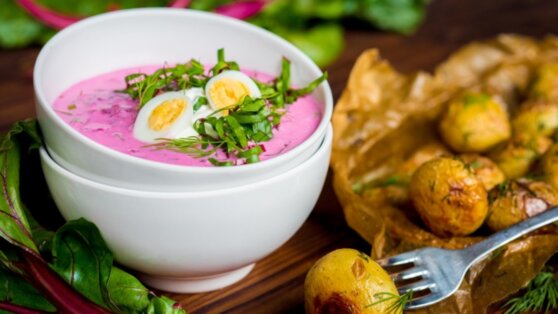 Шалтибарщай: рецепт холодного литовского борща