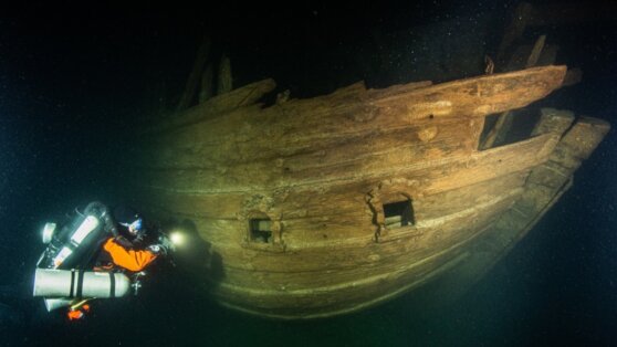 Дайверы нашли в Красном море обломки корабля, затонувшего в конце XVIII века Дайверы нашли в Красном море обломки корабля, затонувшего в конце XVIII века