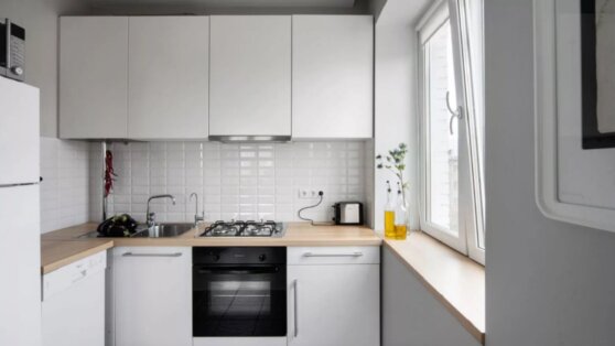 Дизайнеры дали советы по обустройству маленькой кухни