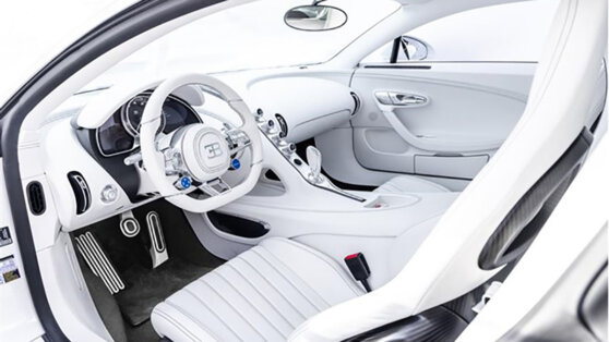 Рэпер выставил на продажу уникальный белоснежный Bugatti