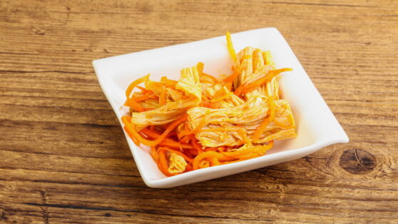 Рецепт спаржи с морковью по-корейски