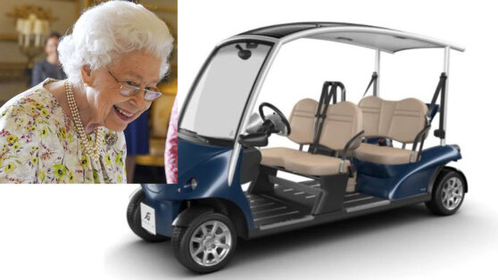 Для поездок Елизаветы II по замку купили электрокар