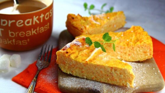 Вкусный завтрак: морковная запеканка в мультиварке