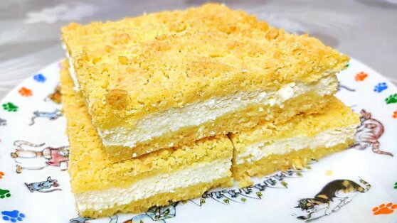 Идея для завтрака: рецепт королевской ватрушки с творогом