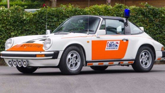 На продажу выставили классический Porsche 911 из полицейского гаража