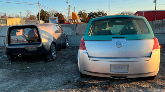 На свалке в США нашли 2 концепт-кара Nissan