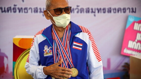 Старейший спринтер Таиланда назвал причину своего долголетия