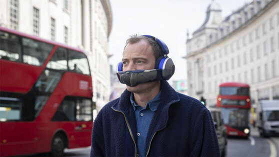 Производитель пылесосов предложил наушники с очистителем воздуха