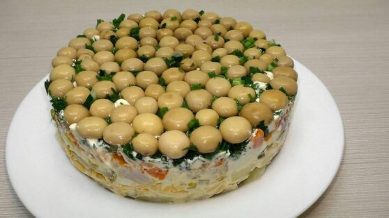 Салат «Полянка»: простой и быстрый рецепт