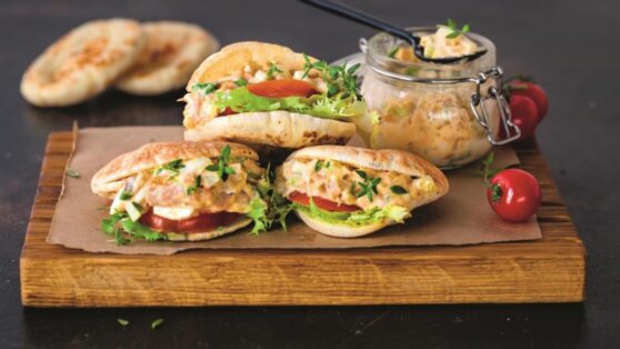 Как приготовить питу с салатом из тунца Как приготовить питу с салатом из тунца