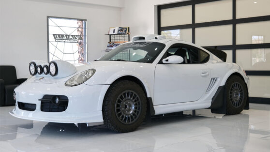 Porsche Cayman S прокачали до внедорожника