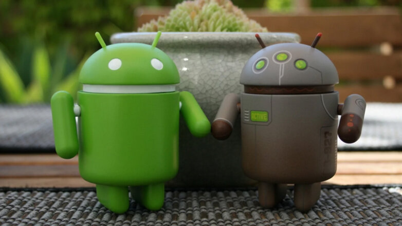 роботы-символы ОС Android